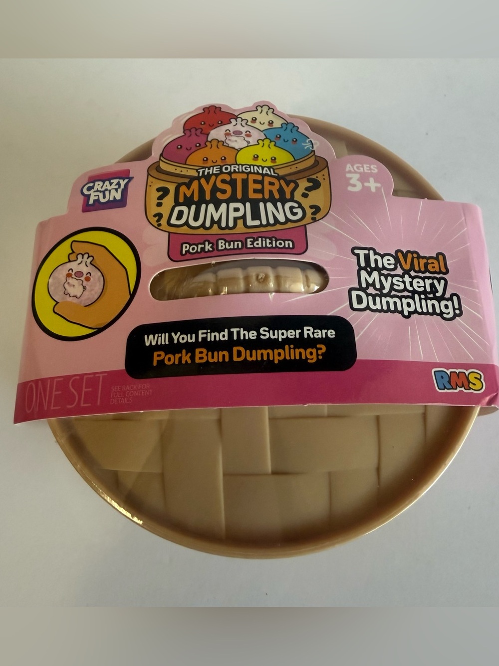 Mystery Dumpling Pork Bun Edition - Pink Collectible Surprise Toy